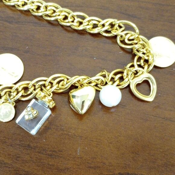 The Limited Y2K Gold Charm Chunky Statement Belt main image 4